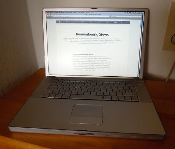 Apple MacBook Pro 15" mit Glossy-Display